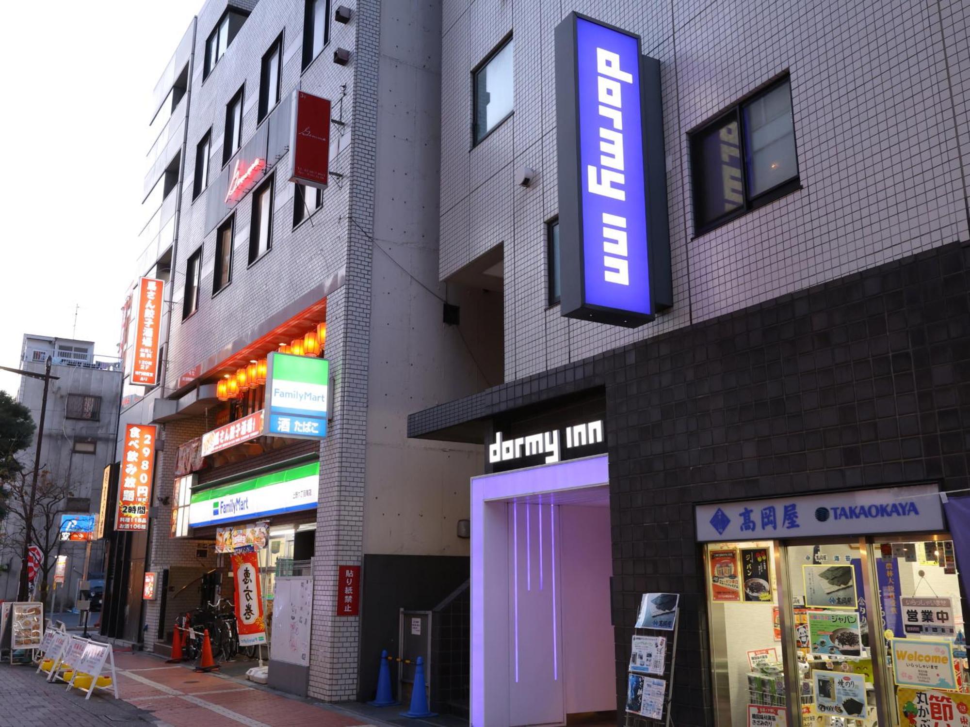 Dormy Inn Ueno Okachimachi Tóquio Exterior foto